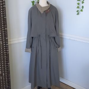 Fleet Street Vintage Trench coat with Suede Trim